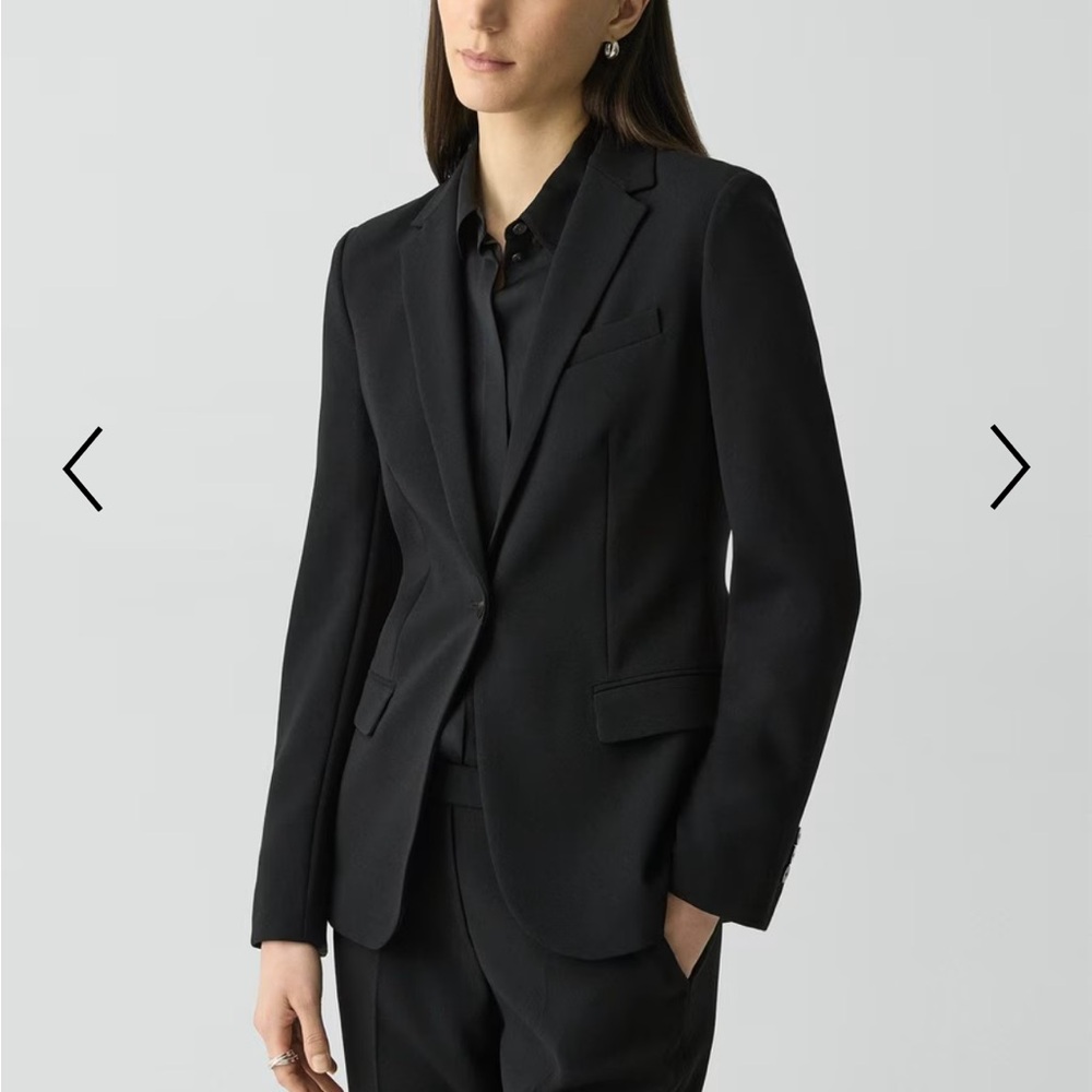 Theory Classic Charcoal Blazer - Picture 6 of 6